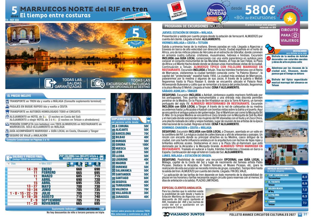 Programa del folleto, página 16