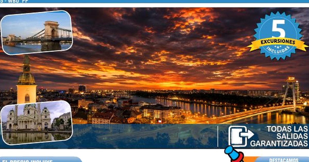 Crucero Capitales Danubianas 2027